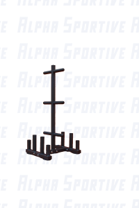 ALPHA AS-5121 WEIGHT PLATE TREE&BAR RACK